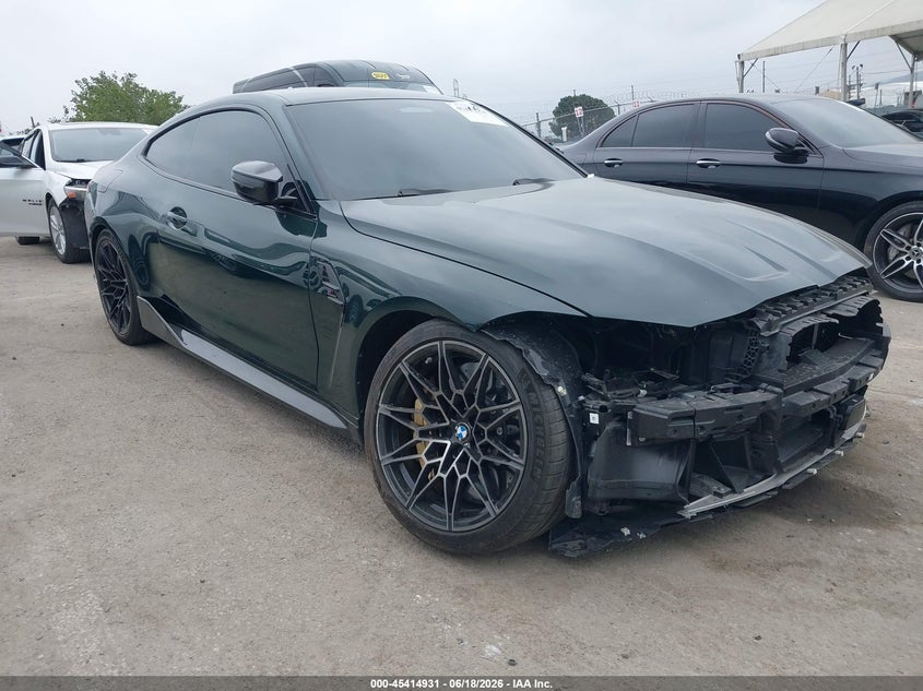 2024 BMW M4 VIN WBS43AZ09RCN79432 IAAI salvage auction — FRONT END, Salvage (California), sold $41,250 on 2026-08-03 (photo 1)