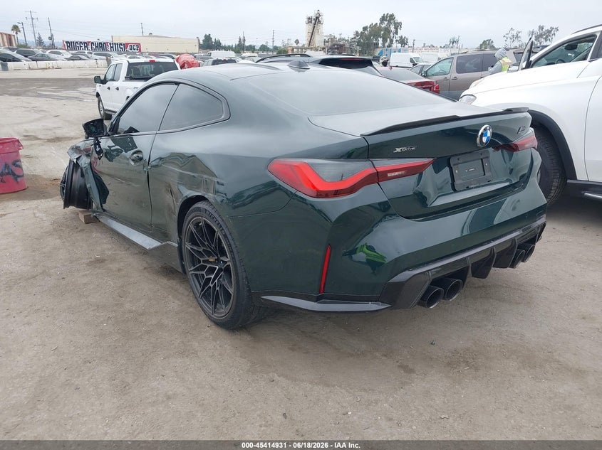 2024 BMW M4 VIN WBS43AZ09RCN79432 IAAI salvage auction — FRONT END, Salvage (California), sold $41,250 on 2026-08-03 (photo 3)