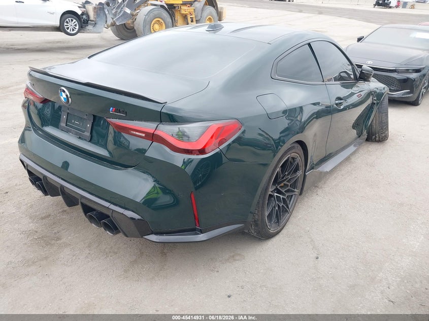 2024 BMW M4 VIN WBS43AZ09RCN79432 IAAI salvage auction — FRONT END, Salvage (California), sold $41,250 on 2026-08-03 (photo 4)