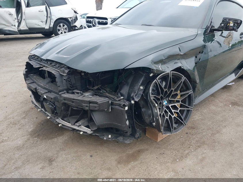 2024 BMW M4 VIN WBS43AZ09RCN79432 IAAI salvage auction — FRONT END, Salvage (California), sold $41,250 on 2026-08-03 (photo 6)