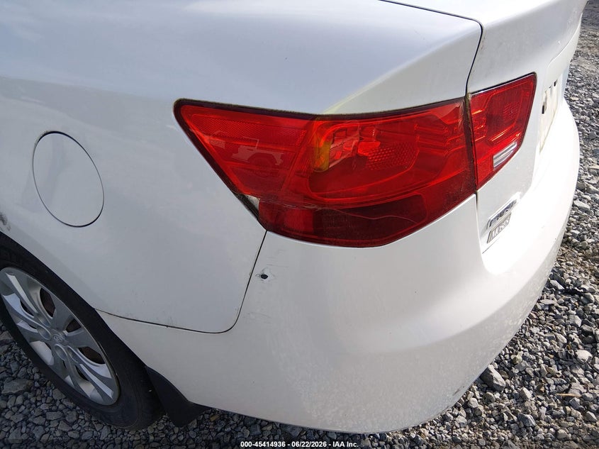 2012 Kia Forte VIN KNAFU4A2XC5478100 IAAI salvage auction — NORMAL WEAR, Original (West Virginia), sold $575 on 2026-07-08 (photo 6)