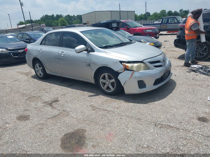 2011 Toyota Corolla VIN JTDBU4EE6B9158737 IAAI salvage auction — NORMAL WEAR, Original (Texas), sold $1,500 on 2026-07-15 (photo 1)