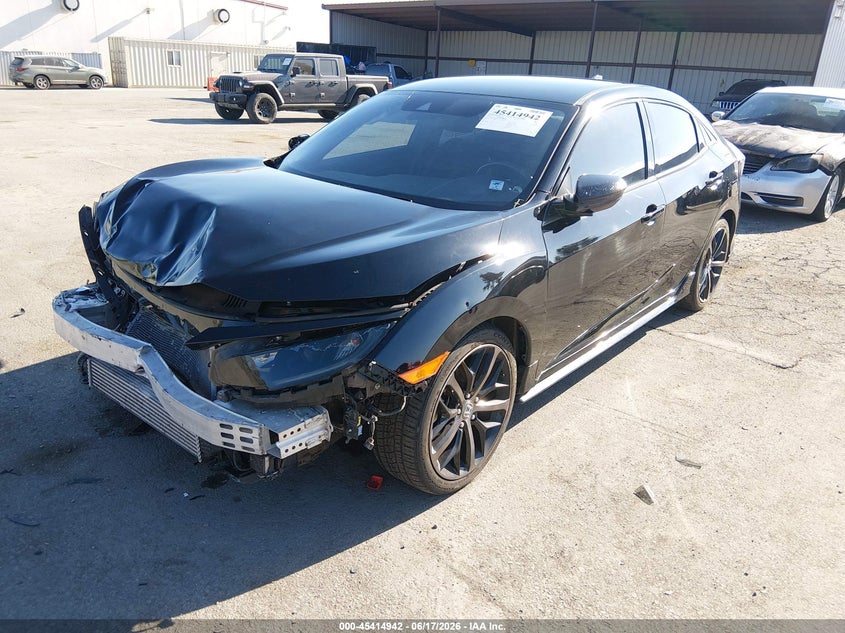 2021 Honda Civic VIN SHHFK7H4XMU222572 IAAI salvage auction — FRONT END, Salvage Title, sold $4,150 on 2026-07-20 (photo 2)