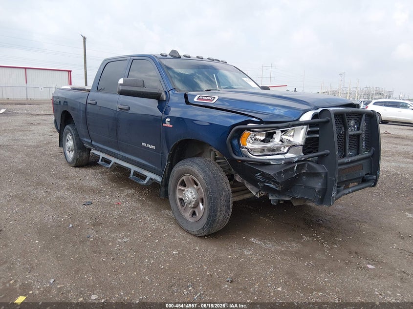 2022 Ram 2500 VIN 3C6UR5CL4NG110439 IAAI salvage auction — FRONT END, Salvage (Louisiana), sold $8,950 on 2026-07-20 (photo 1)