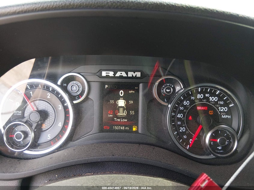 2022 Ram 2500 VIN 3C6UR5CL4NG110439 IAAI salvage auction — FRONT END, Salvage (Louisiana), sold $8,950 on 2026-07-20 (photo 7)
