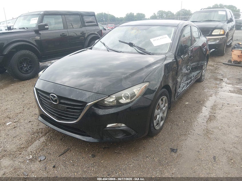 2015 Mazda VIN JM1BM1T70F1238154 IAAI salvage auction — LEFT SIDE, Clear (Indiana), sold $775 on 2026-07-29 (photo 2)