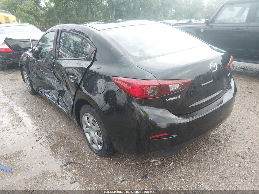 2015 Mazda VIN JM1BM1T70F1238154 IAAI salvage auction — LEFT SIDE, Clear (Indiana), sold $775 on 2026-07-29 (photo 3)