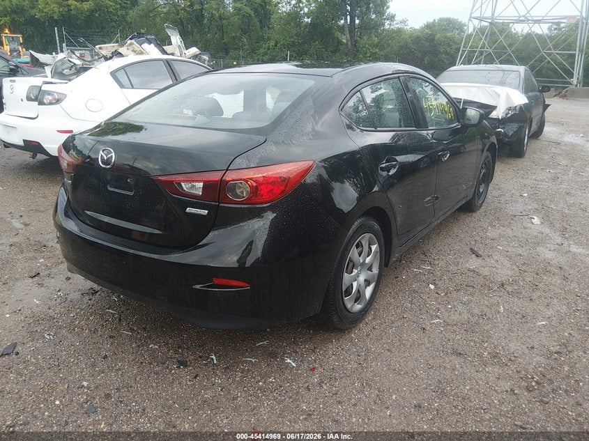 2015 Mazda VIN JM1BM1T70F1238154 IAAI salvage auction — LEFT SIDE, Clear (Indiana), sold $775 on 2026-07-29 (photo 4)