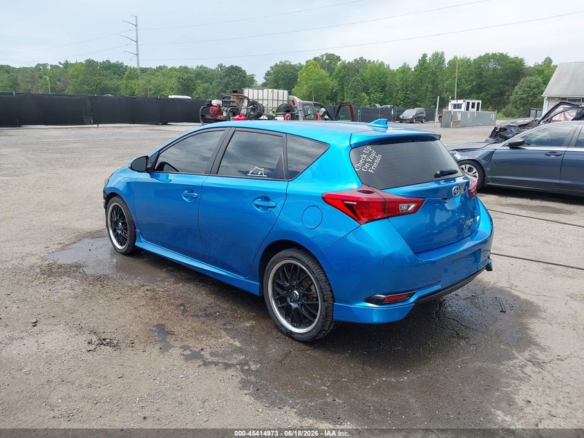 2016 Scion Im VIN JTNKARJE6GJ519591 IAAI salvage auction — FRONT END, Salvage Title, sold $1,550 on 2026-07-22 (photo 3)