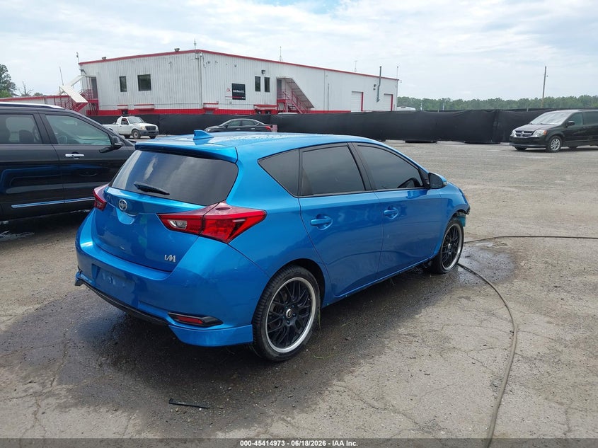 2016 Scion Im VIN JTNKARJE6GJ519591 IAAI salvage auction — FRONT END, Salvage Title, sold $1,550 on 2026-07-22 (photo 4)