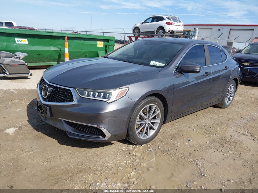 2020 Acura Tlx VIN 19UUB1F33LA009424 IAAI salvage auction — REAR END, Salvage Title, sold $7,825 on 2026-07-31 (photo 2)