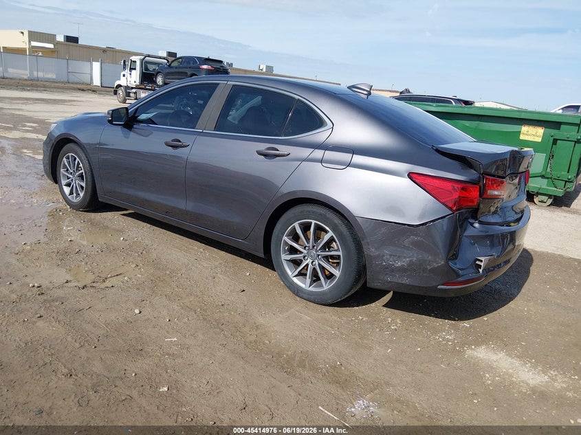 2020 Acura Tlx VIN 19UUB1F33LA009424 IAAI salvage auction — REAR END, Salvage Title, sold $7,825 on 2026-07-31 (photo 3)