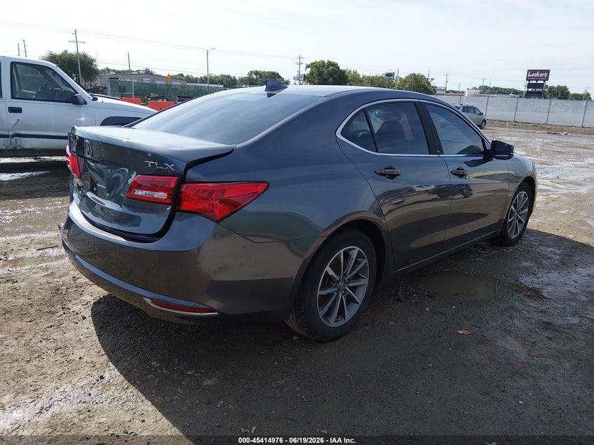 2020 Acura Tlx VIN 19UUB1F33LA009424 IAAI salvage auction — REAR END, Salvage Title, sold $7,825 on 2026-07-31 (photo 4)