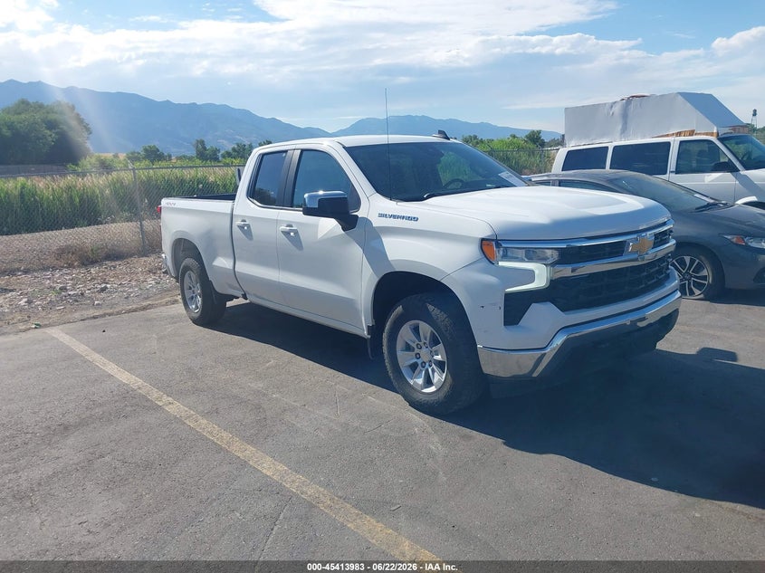 2022 Chevrolet Silverado VIN 1GCRDDED1NZ508768 IAAI salvage auction — RIGHT FRONT, Clear (Utah), sold $8,025 on 2026-07-09 (photo 1)