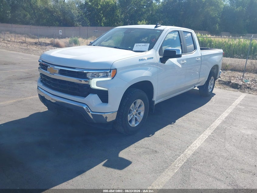 2022 Chevrolet Silverado VIN 1GCRDDED1NZ508768 IAAI salvage auction — RIGHT FRONT, Clear (Utah), sold $8,025 on 2026-07-09 (photo 2)