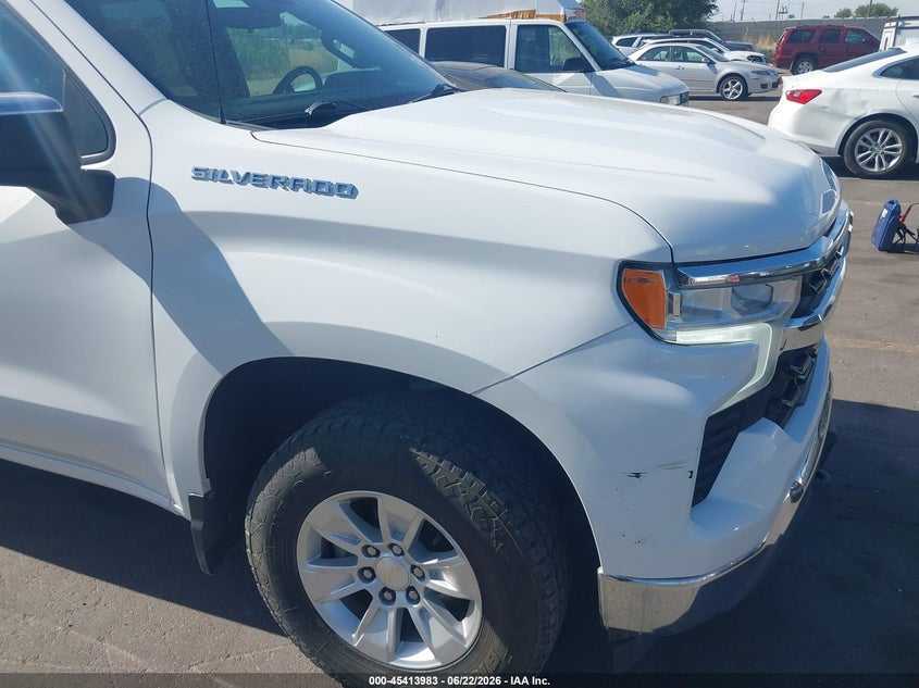 2022 Chevrolet Silverado VIN 1GCRDDED1NZ508768 IAAI salvage auction — RIGHT FRONT, Clear (Utah), sold $8,025 on 2026-07-09 (photo 6)