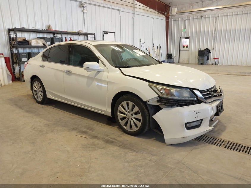 2014 Honda Accord VIN 1HGCR3F8XEA036282 IAAI salvage auction — UNKNOWN, Salvage (Utah), sold $1,250 on 2026-07-10 (photo 1)