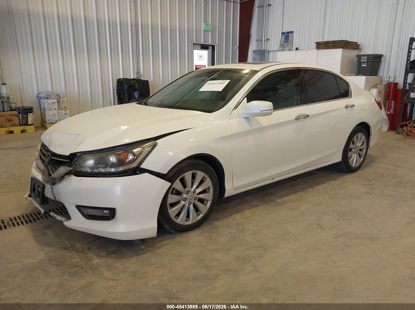 2014 Honda Accord VIN 1HGCR3F8XEA036282 IAAI salvage auction — UNKNOWN, Salvage (Utah), sold $1,250 on 2026-07-10 (photo 2)