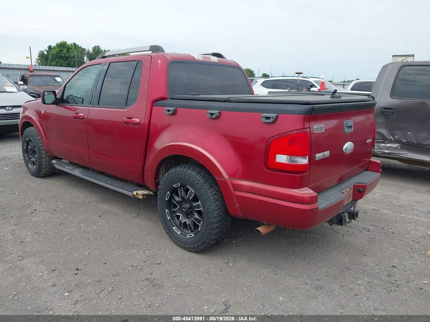 2007 Ford Explorer sport trac VIN 1FMEU53847UA00106 IAAI salvage auction — NORMAL WEAR, Clear (Arkansas), sold $2,525 on 2026-07-08 (photo 3)
