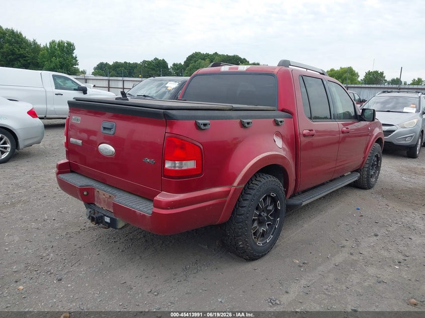 2007 Ford Explorer sport trac VIN 1FMEU53847UA00106 IAAI salvage auction — NORMAL WEAR, Clear (Arkansas), sold $2,525 on 2026-07-08 (photo 4)
