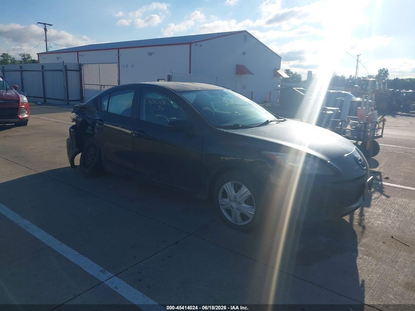 2010 Mazda 3 VIN JM1BL1SG1A1305972 IAAI salvage auction — REAR END, Clear (Indiana), sold $350 on 2026-07-17 (photo 1)