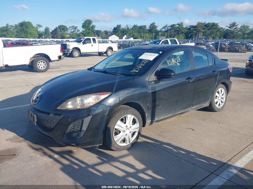 2010 Mazda 3 VIN JM1BL1SG1A1305972 IAAI salvage auction — REAR END, Clear (Indiana), sold $350 on 2026-07-17 (photo 2)