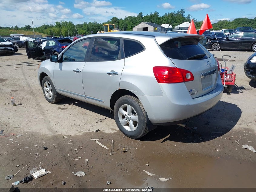 2012 Nissan Rogue sport VIN JN8AS5MV2CW352309 IAAI salvage auction — NORMAL WEAR, Original (New Hampshire), sold $600 on 2026-07-15 (photo 3)