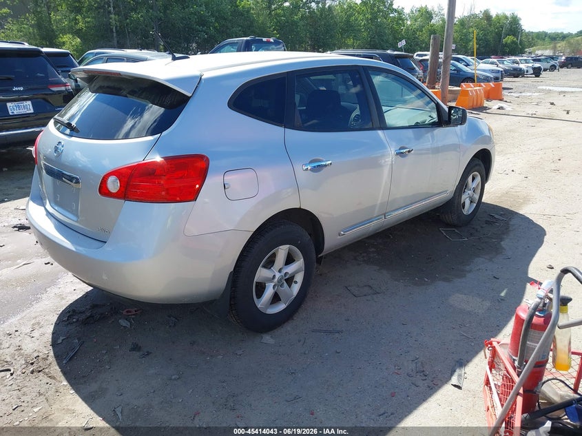 2012 Nissan Rogue sport VIN JN8AS5MV2CW352309 IAAI salvage auction — NORMAL WEAR, Original (New Hampshire), sold $600 on 2026-07-15 (photo 4)