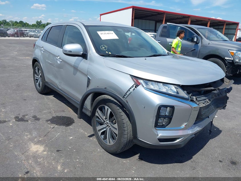 2021 Mitsubishi VIN JA4ARUAU5MU029747 IAAI salvage auction — FRONT END, Salvage (Missouri), sold $2,850 on 2026-07-28 (photo 1)