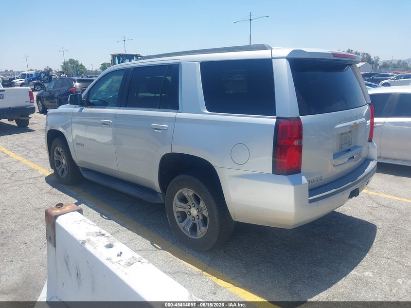 2018 Chevrolet Tahoe VIN 1GNSKAEC4JR275466 IAAI salvage auction — FRONT END, Sf97 (California), sold $16,700 on 2026-07-28 (photo 3)