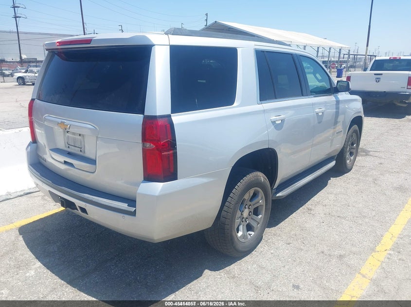 2018 Chevrolet Tahoe VIN 1GNSKAEC4JR275466 IAAI salvage auction — FRONT END, Sf97 (California), sold $16,700 on 2026-07-28 (photo 4)