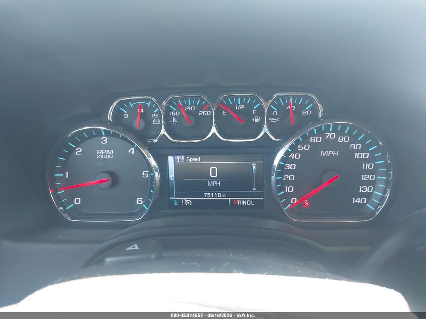 2018 Chevrolet Tahoe VIN 1GNSKAEC4JR275466 IAAI salvage auction — FRONT END, Sf97 (California), sold $16,700 on 2026-07-28 (photo 7)