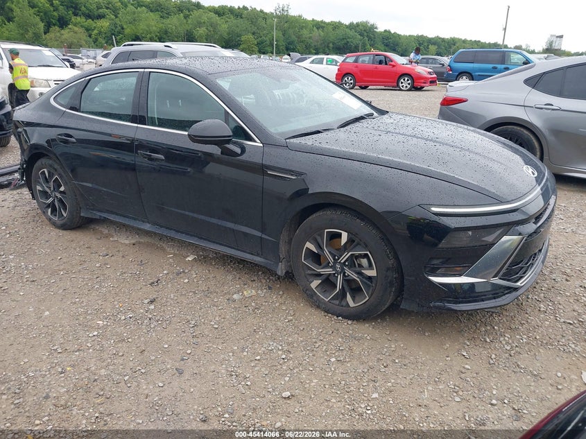 2025 Hyundai Sonata VIN KMHL64JA8SA505576 IAAI salvage auction — RIGHT REAR, Salvage Title, sold $7,100 on 2026-07-29 (photo 1)