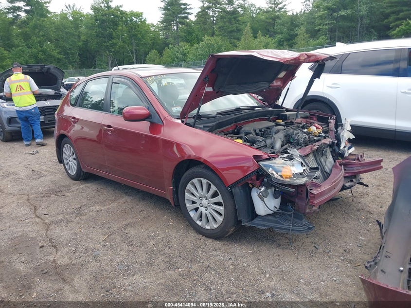 2011 Subaru Impreza VIN JF1GH6B63BH823477 IAAI salvage auction — FRONT END, Clear (Massachusetts), sold $400 on 2026-07-17 (photo 1)