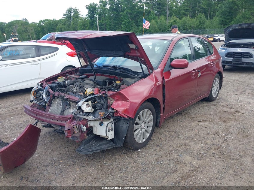2011 Subaru Impreza VIN JF1GH6B63BH823477 IAAI salvage auction — FRONT END, Clear (Massachusetts), sold $400 on 2026-07-17 (photo 2)