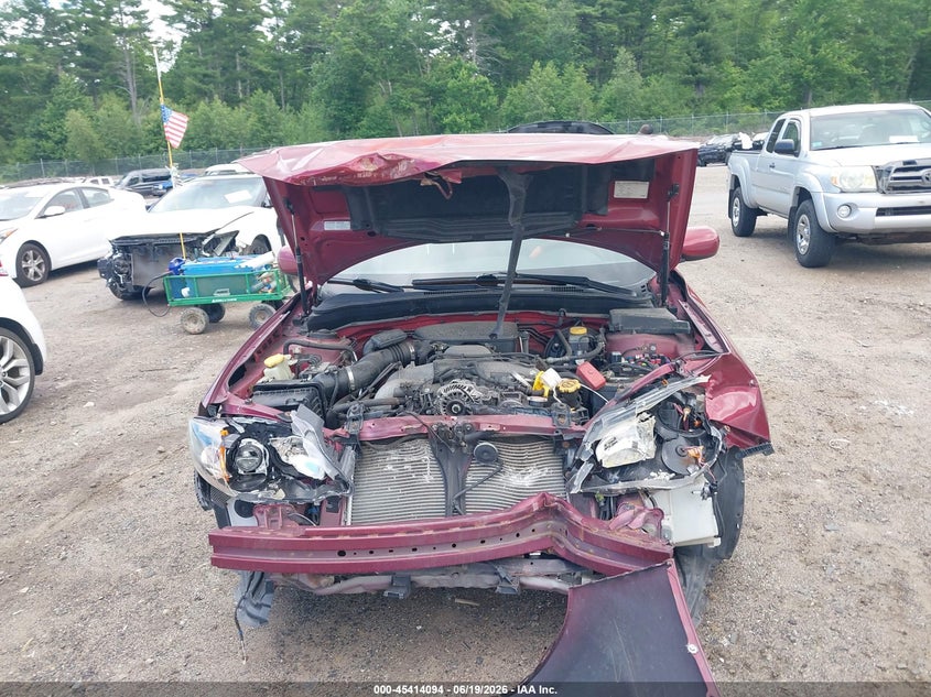2011 Subaru Impreza VIN JF1GH6B63BH823477 IAAI salvage auction — FRONT END, Clear (Massachusetts), sold $400 on 2026-07-17 (photo 6)