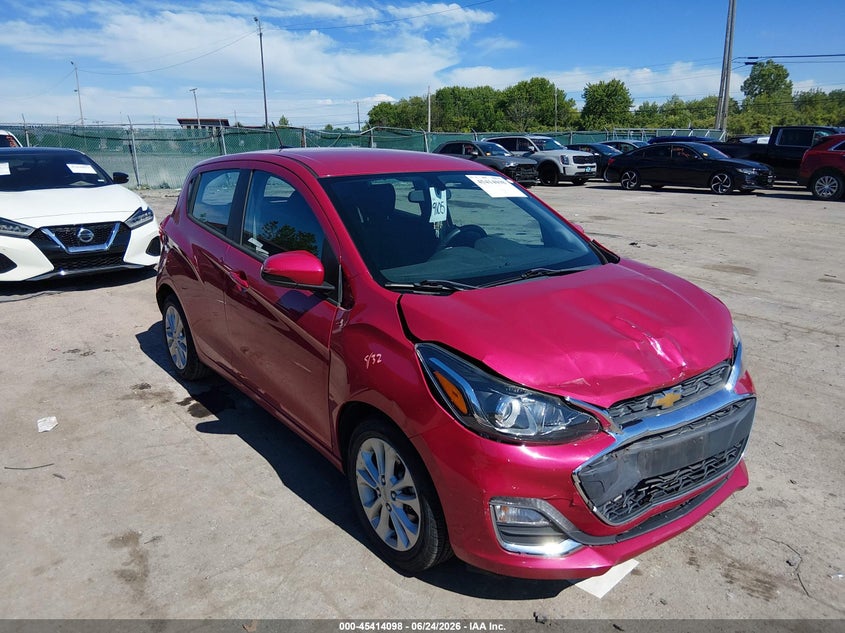 2020 Chevrolet Spark VIN KL8CD6SA5LC431486 IAAI salvage auction — FRONT END, Salvage Title, sold $1,100 on 2026-07-17 (photo 1)