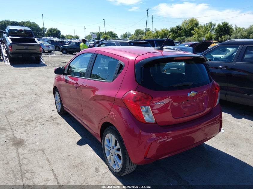2020 Chevrolet Spark VIN KL8CD6SA5LC431486 IAAI salvage auction — FRONT END, Salvage Title, sold $1,100 on 2026-07-17 (photo 3)