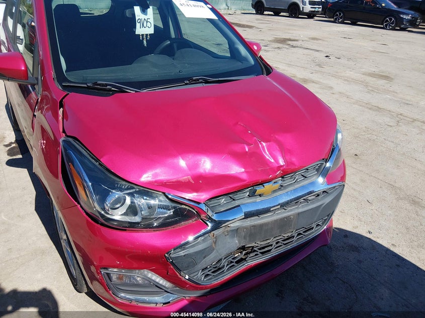 2020 Chevrolet Spark VIN KL8CD6SA5LC431486 IAAI salvage auction — FRONT END, Salvage Title, sold $1,100 on 2026-07-17 (photo 6)