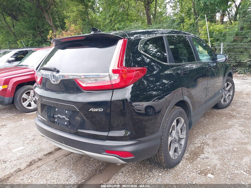 2018 Honda Cr-v VIN 7FARW2H57JE065646 IAAI salvage auction — FRONT & REAR, Clear (Indiana), sold $7,700 on 2026-07-11 (photo 4)