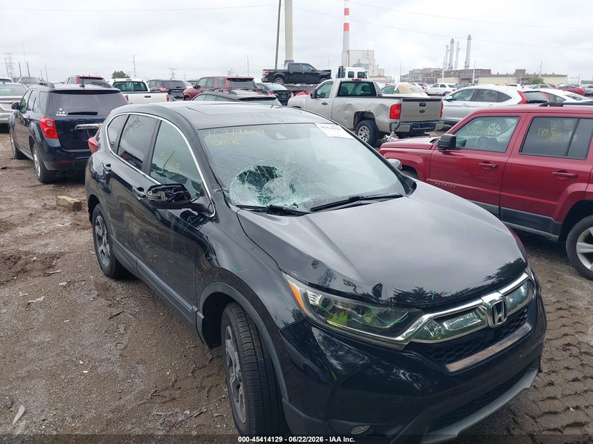 2018 Honda Cr-v VIN 7FARW2H57JE065646 IAAI salvage auction — FRONT & REAR, Clear (Indiana), sold $7,700 on 2026-07-11 (photo 6)