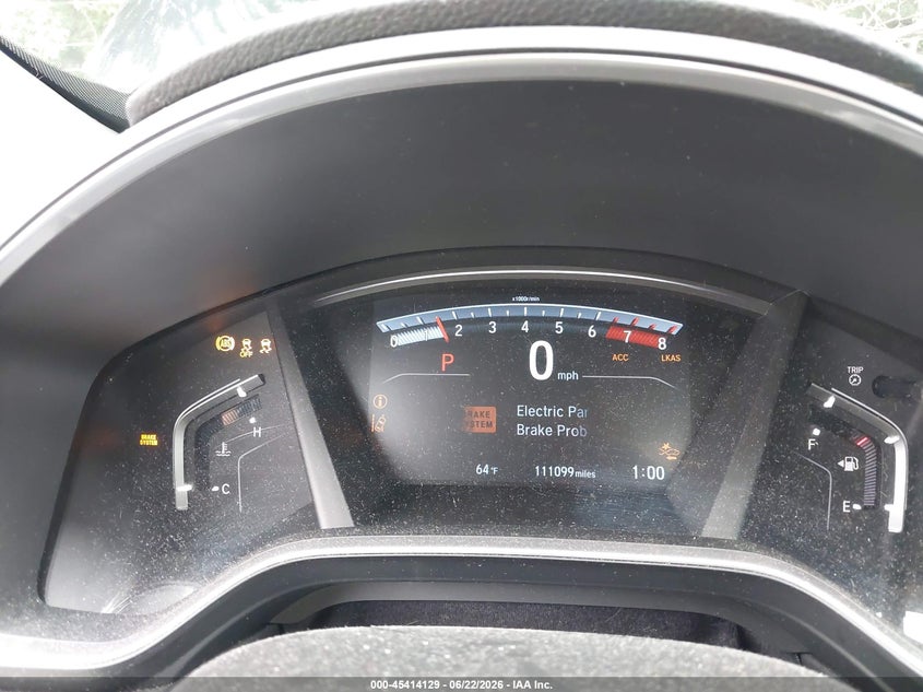 2018 Honda Cr-v VIN 7FARW2H57JE065646 IAAI salvage auction — FRONT & REAR, Clear (Indiana), sold $7,700 on 2026-07-11 (photo 7)