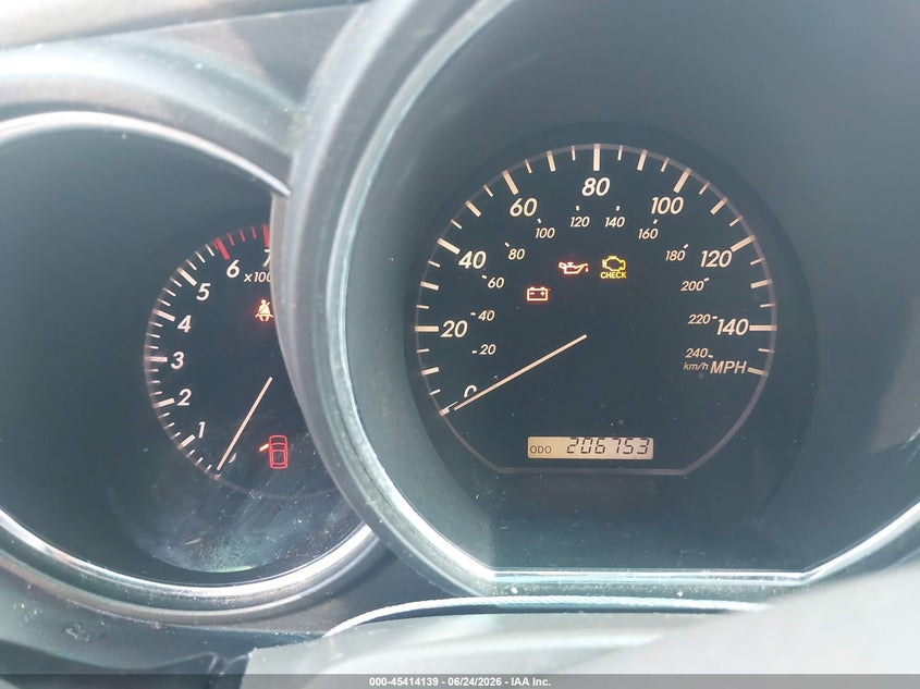 2005 Lexus Rx 330 VIN 2T2GA31U35C040824 IAAI salvage auction — NORMAL WEAR, Original (Texas), sold $1,300 on 2026-08-03 (photo 7)