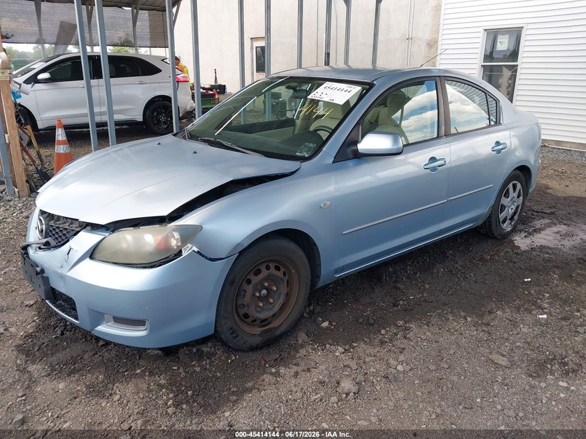 2008 Mazda 3 VIN JM1BK12G181805157 IAAI salvage auction — FRONT END, Salvage (Delaware), sold $25 on 2026-07-20 (photo 2)