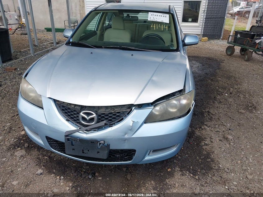 2008 Mazda 3 VIN JM1BK12G181805157 IAAI salvage auction — FRONT END, Salvage (Delaware), sold $25 on 2026-07-20 (photo 6)
