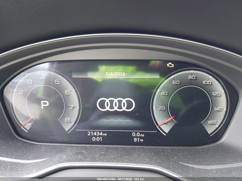 2023 Audi Q5 VIN WA1EAAFY1P2117262 IAAI salvage auction — WATER/FLOOD, Salvage (Texas), sold $14,850 on 2026-07-09 (photo 7)