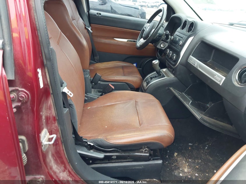 2014 Jeep Compass VIN 1C4NJCCB7ED508161 IAAI salvage auction — RIGHT FRONT, Original (Texas), sold $975 on 2026-08-24 (photo 5)