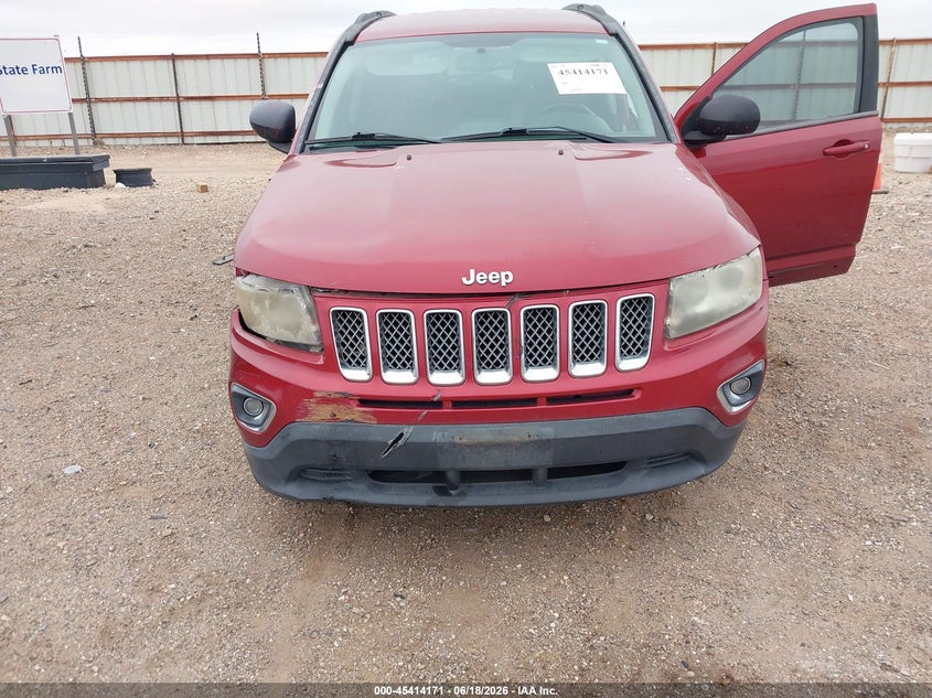 2014 Jeep Compass VIN 1C4NJCCB7ED508161 IAAI salvage auction — RIGHT FRONT, Original (Texas), sold $975 on 2026-08-24 (photo 6)