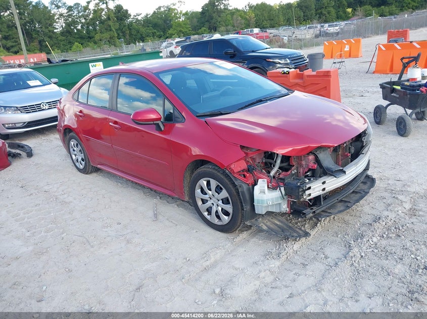 2020 Toyota Corolla VIN 5YFEPRAE6LP126695 IAAI salvage auction — FRONT END, Salvage Title, sold $925 on 2026-07-21 (photo 1)