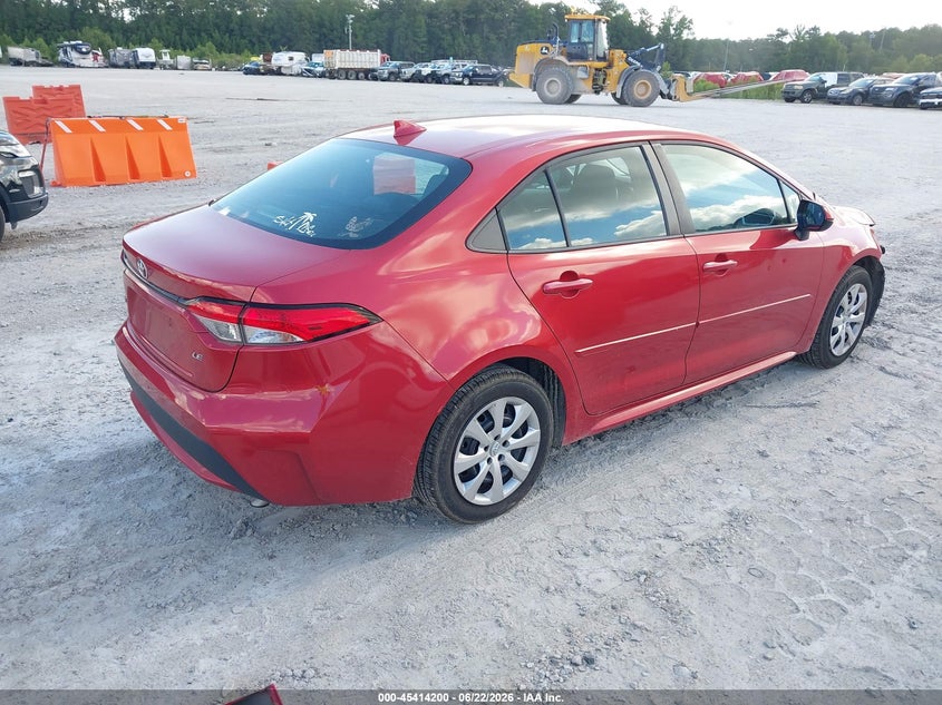 2020 Toyota Corolla VIN 5YFEPRAE6LP126695 IAAI salvage auction — FRONT END, Salvage Title, sold $925 on 2026-07-21 (photo 4)